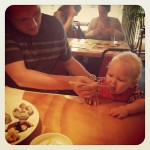 Sushi with dad