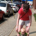 Owen showing Ashley around Nashville