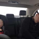 Teaching Owen how to be post-call.
