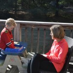 11 - Thanksgiving Hanging out with Grandma
