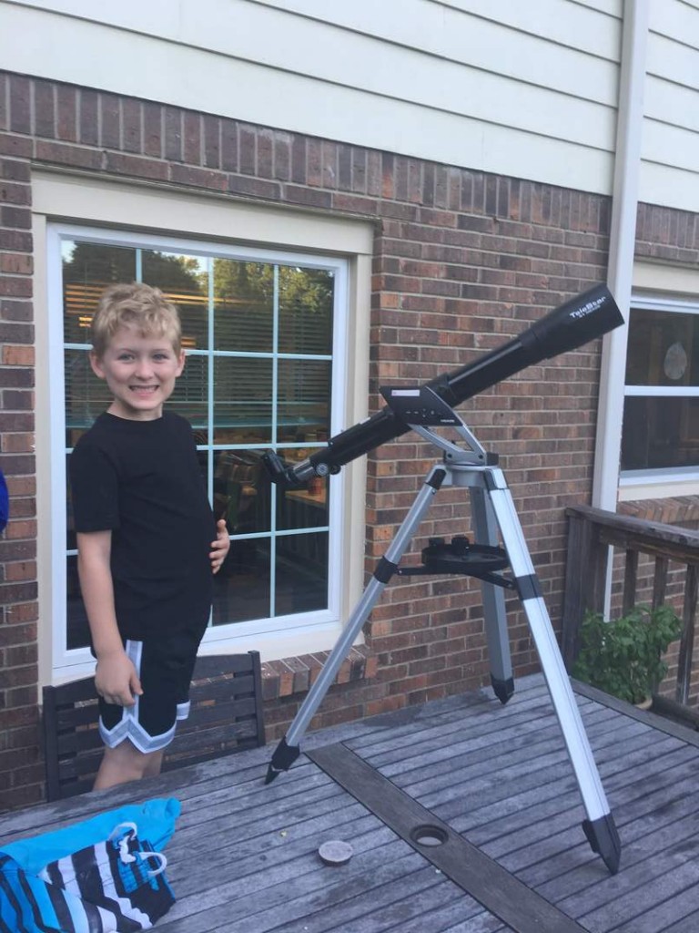 Thrift store telescope